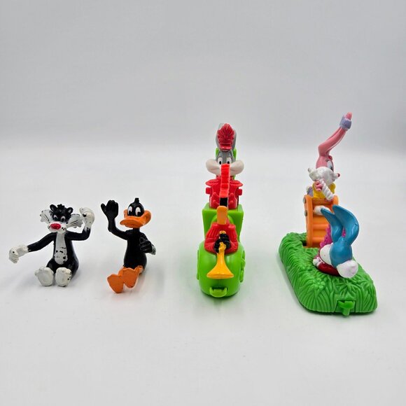 Warner Bros McDonald’s Happy Meal Toy Lot Pinky Brain Daffy Bugs Bunny Animaniac - Picture 12 of 16